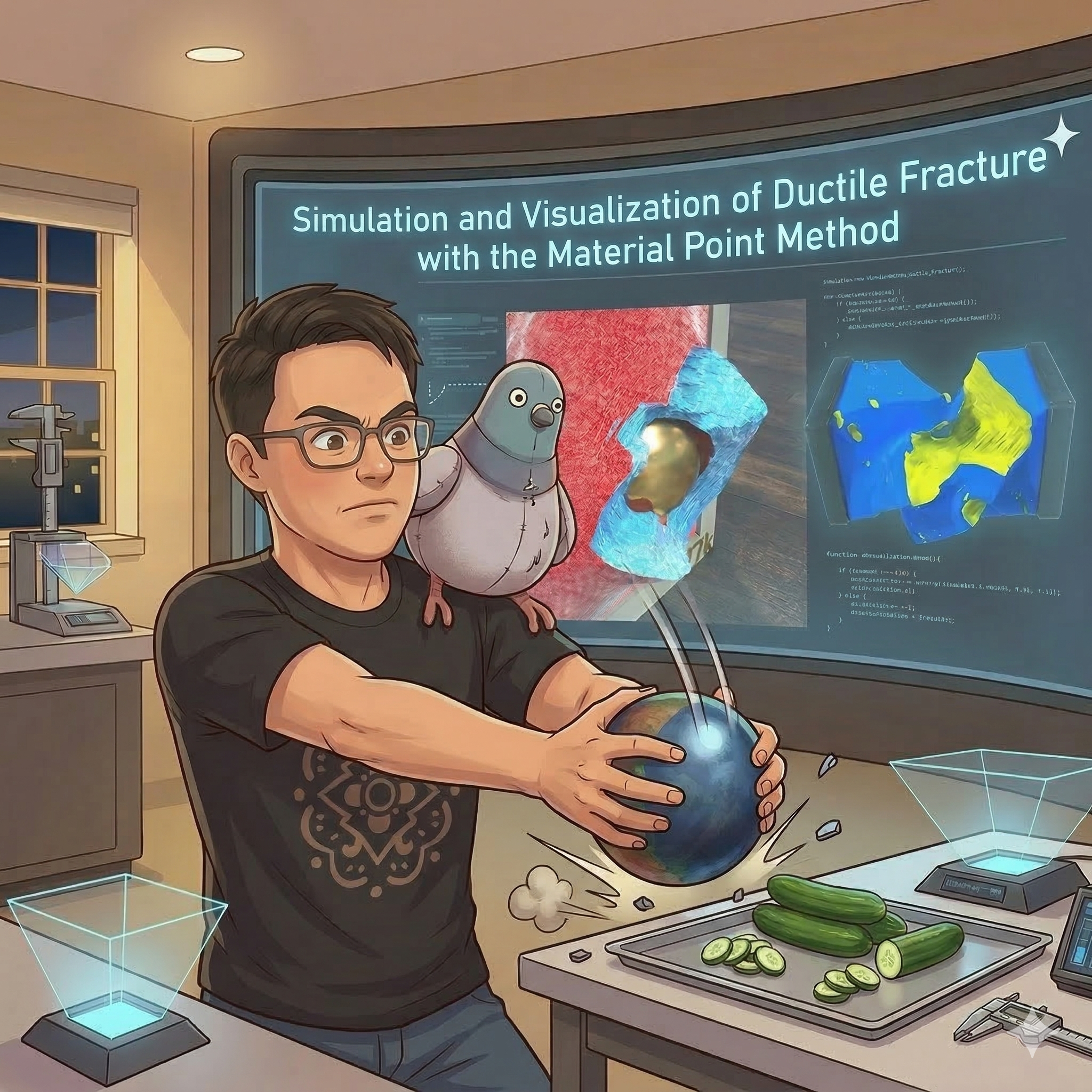 Ductile Fracture Simulation