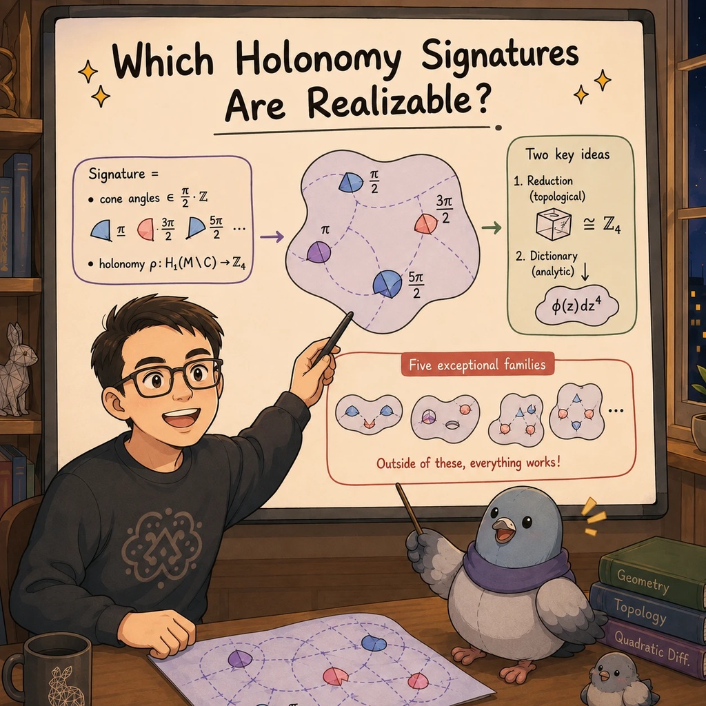 Which Holonomy Signatures Are Realizable?